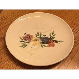 Vintage Emerson Creek Pottery Virginia Studio Art 10" Plate Hand Crafted